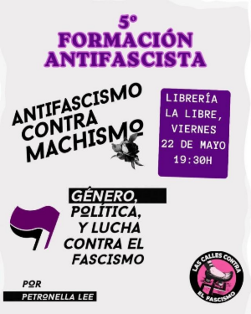 5º formación antifascista: "Antifascismo contra el machismo"