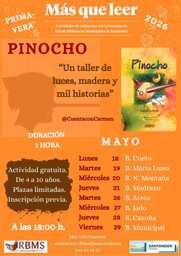 Pinocho, un taller de luces, madera y mil historias
