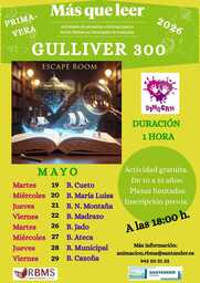 "Gulliver 300", escape room de animación a la lectura