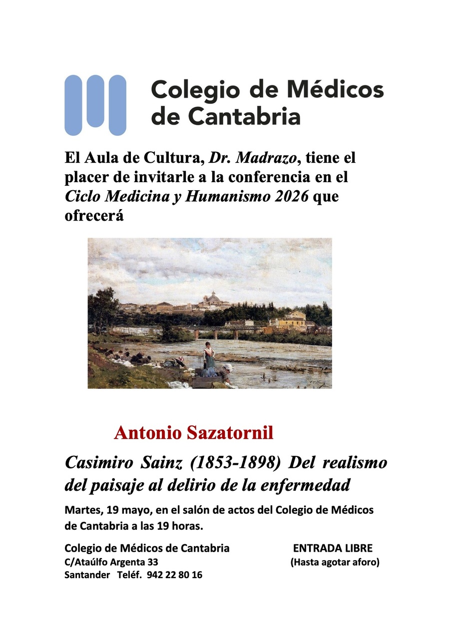 "Casimiro Sainz (1853-1898) Del realismo del paisaje al delirio de la enfermedad", por Antonio Sazatornil