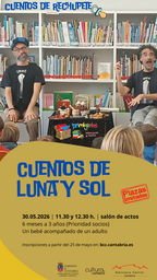 "Cuentos de luna y sol" para bebés de 6 meses a 3 años