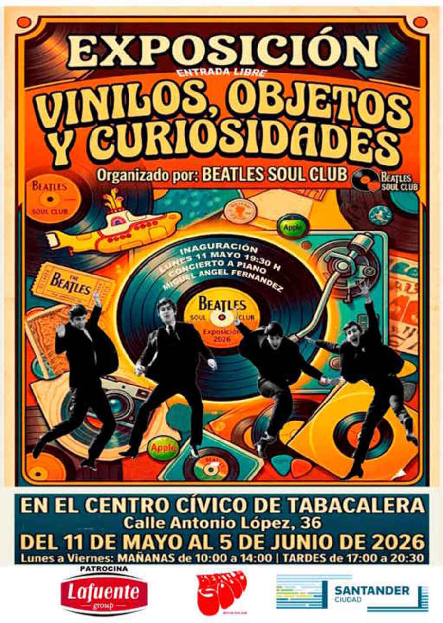 Exposición "The Beatles, vinilos, objetos y curiosidades"