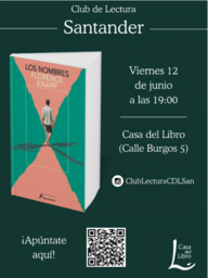 Club de Lectura de Casa del Libro: “Los nombres ” de Florence Knapp
