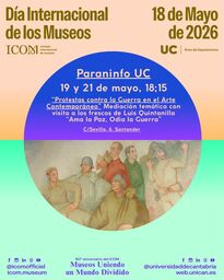 "Protestas contra la guerra en el Arte Contemporáneo". Mediación temática con visita a los frescos de Luis Quintanilla “Ama la Paz, Odia la Guerra"