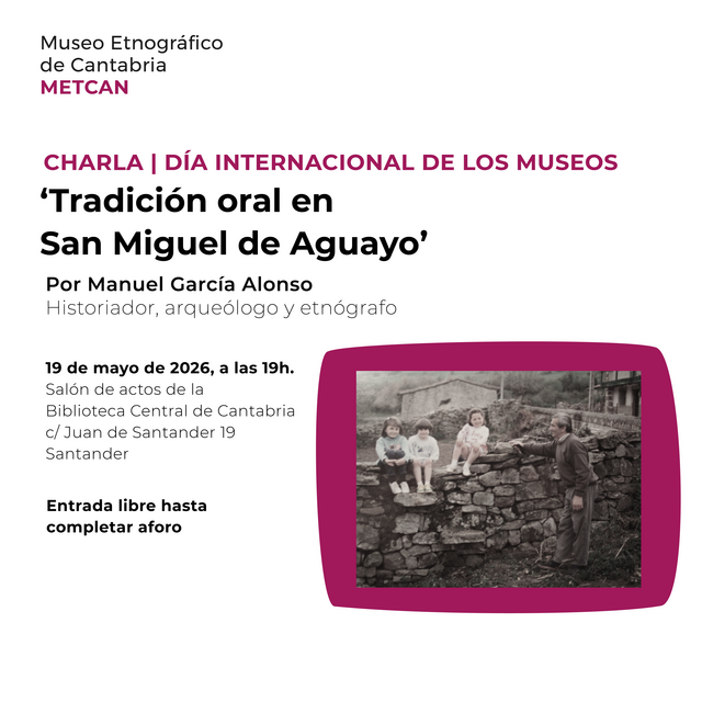 "Tradición oral en San Miguel de Aguayo", por Manuel García Alonso