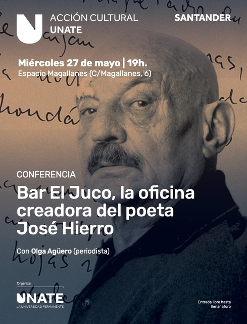 Sucedió en un bar: "Bar El Juco, la oficina creadora del poeta José Hierro"