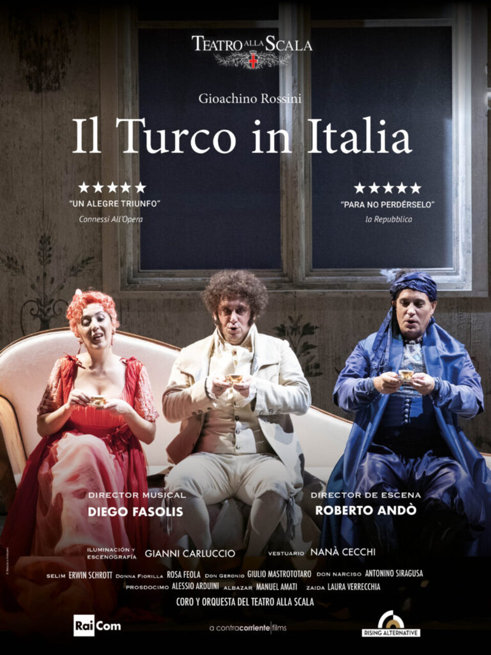 "Il turco in Italia", en diferido desde El Teatro alla Scala de Milán