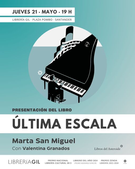 Marta San Miguel presenta "Última escala"