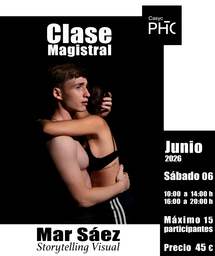Clase magistral con Mar Sáez: "Storytelling Visual - De la idea a la materialización"