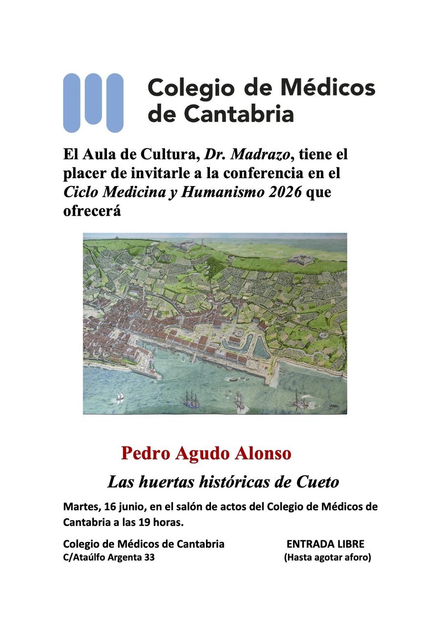 "Las huertas históricas de Cueto", charla a cargo de Pedro Agudo 