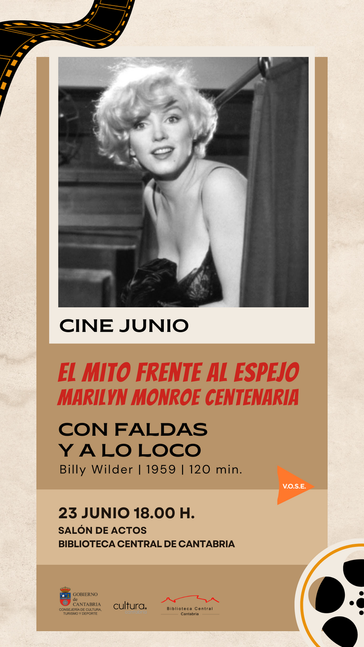 Marilyn Monroe centenaria: "Con faldas y a lo loco", de Billy Wilder (V.O.S.E.)