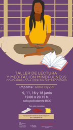 Taller de lectura y meditación Mindfulness