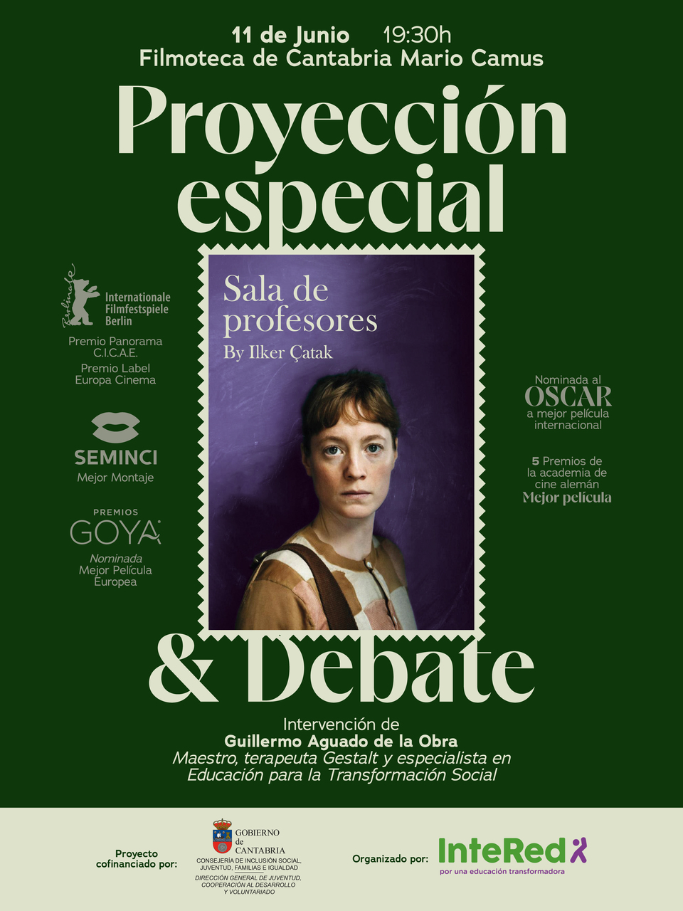 Proyección y debate de la película “Sala de Profesores”