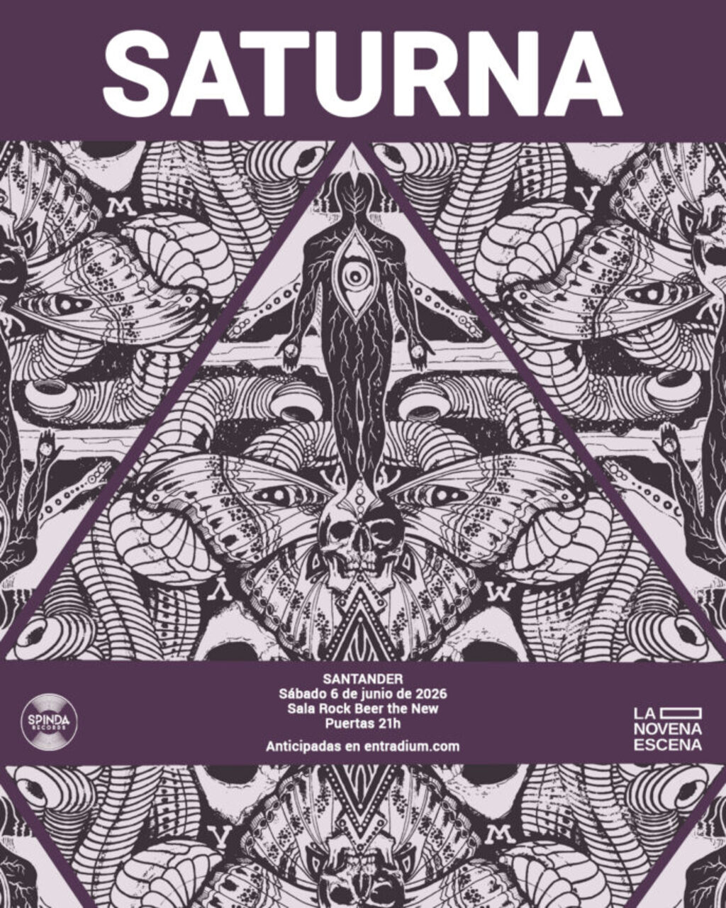Saturna en concierto. Gira de presentación de "Light and Shadow"