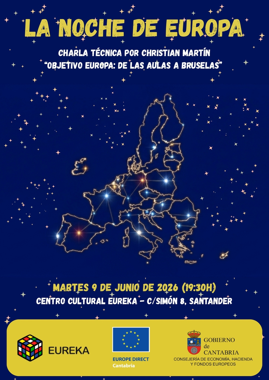 Charla técnica "Objetivo Europa: de las aulas a Bruselas", por Christian Martín