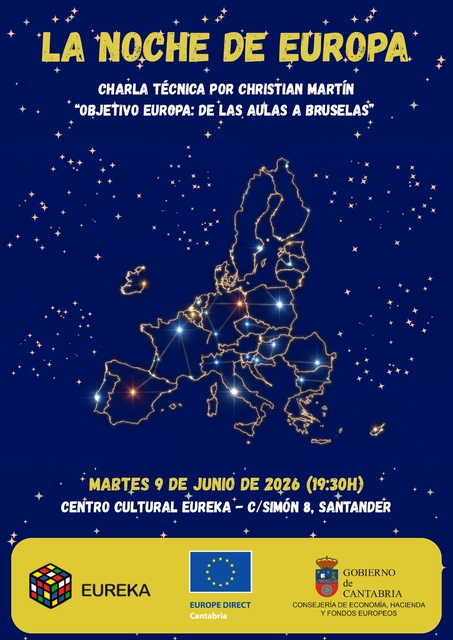 Charla técnica "Objetivo Europa: de las aulas a Bruselas", por Christian Martín