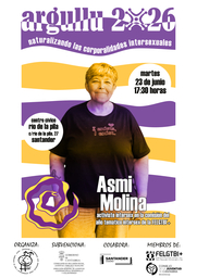 "Naturalizando las corporalidades intersexuales", a cargo de Asmi Molina