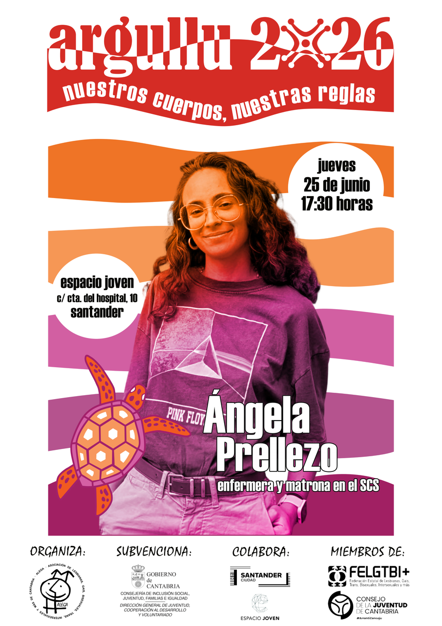 Charla "Nuestros cuerpos, nuestras reglas", impartida por Ángela Prellezo