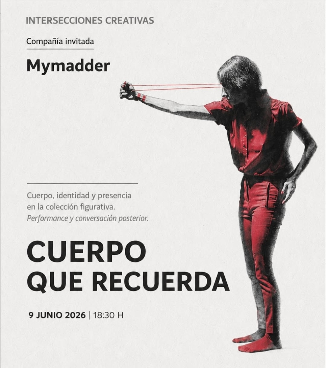 Intersecciones creativas: "Cuerpo que recuerda", con Mymadder