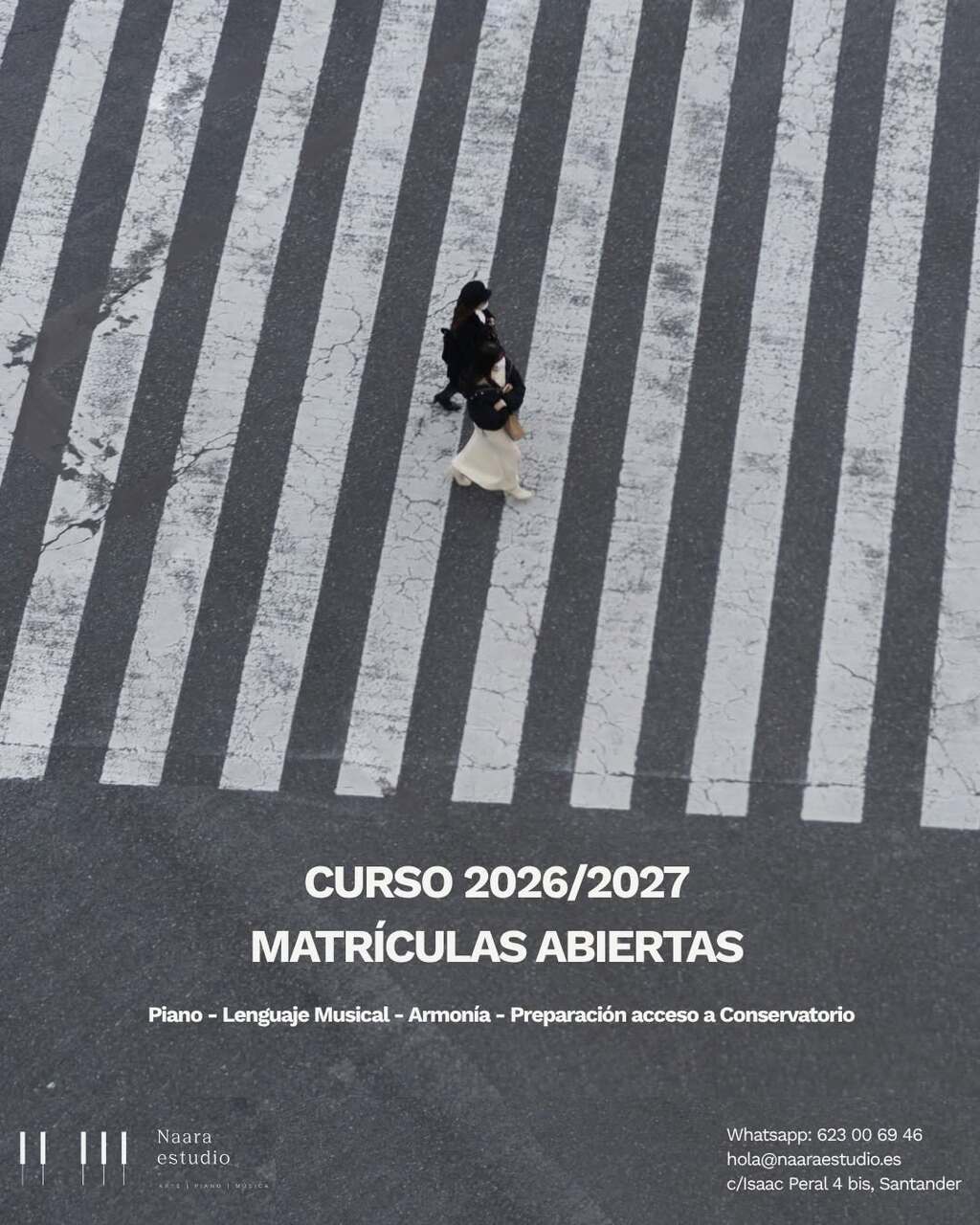 Naara Estudio. Matrículas abiertas para el Curso 2026/27