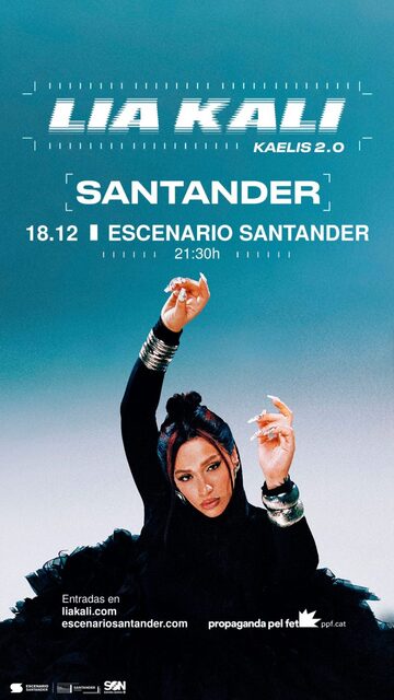 Lia Kali en Escenario Santander