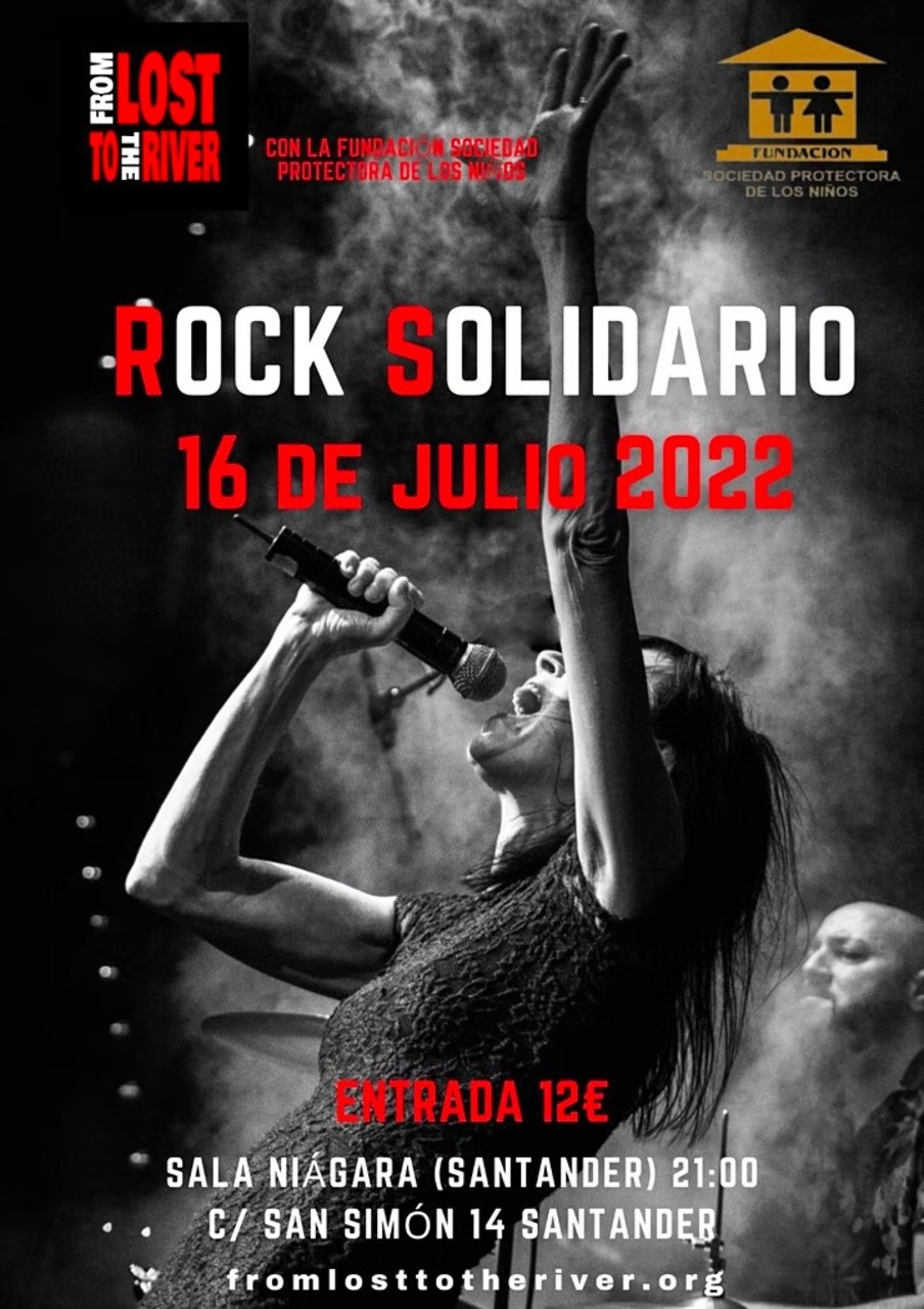 Rock solidario con From Lost to the River