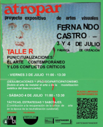 Taller "Pun(c)tualizaciones: el arte contemporáneo y los conflictos críticos" con Fernando Castro