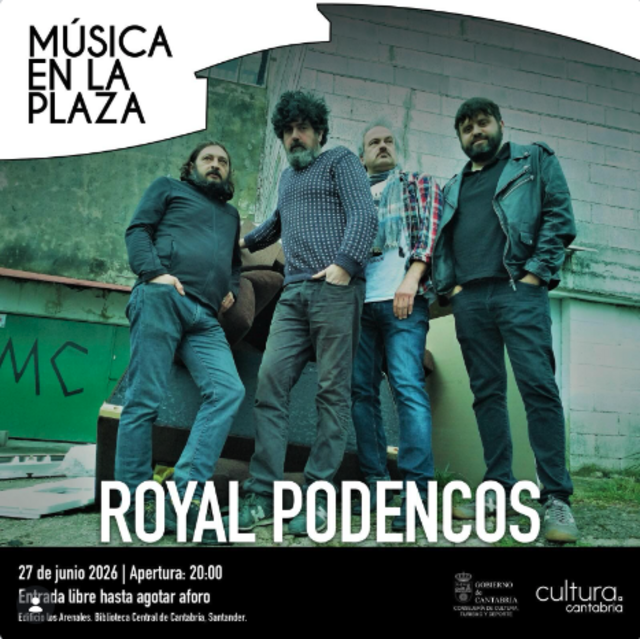 Royal Podencos en "Música en la Plaza"