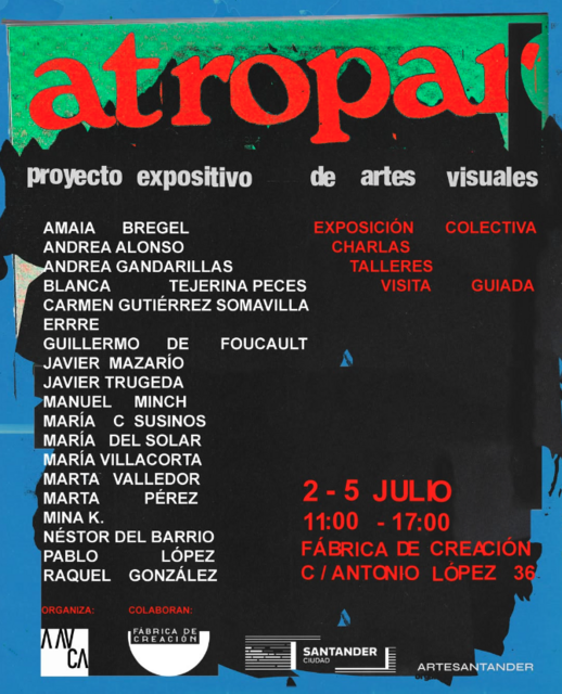 Atropar, proyecto expositivo de artes visuales