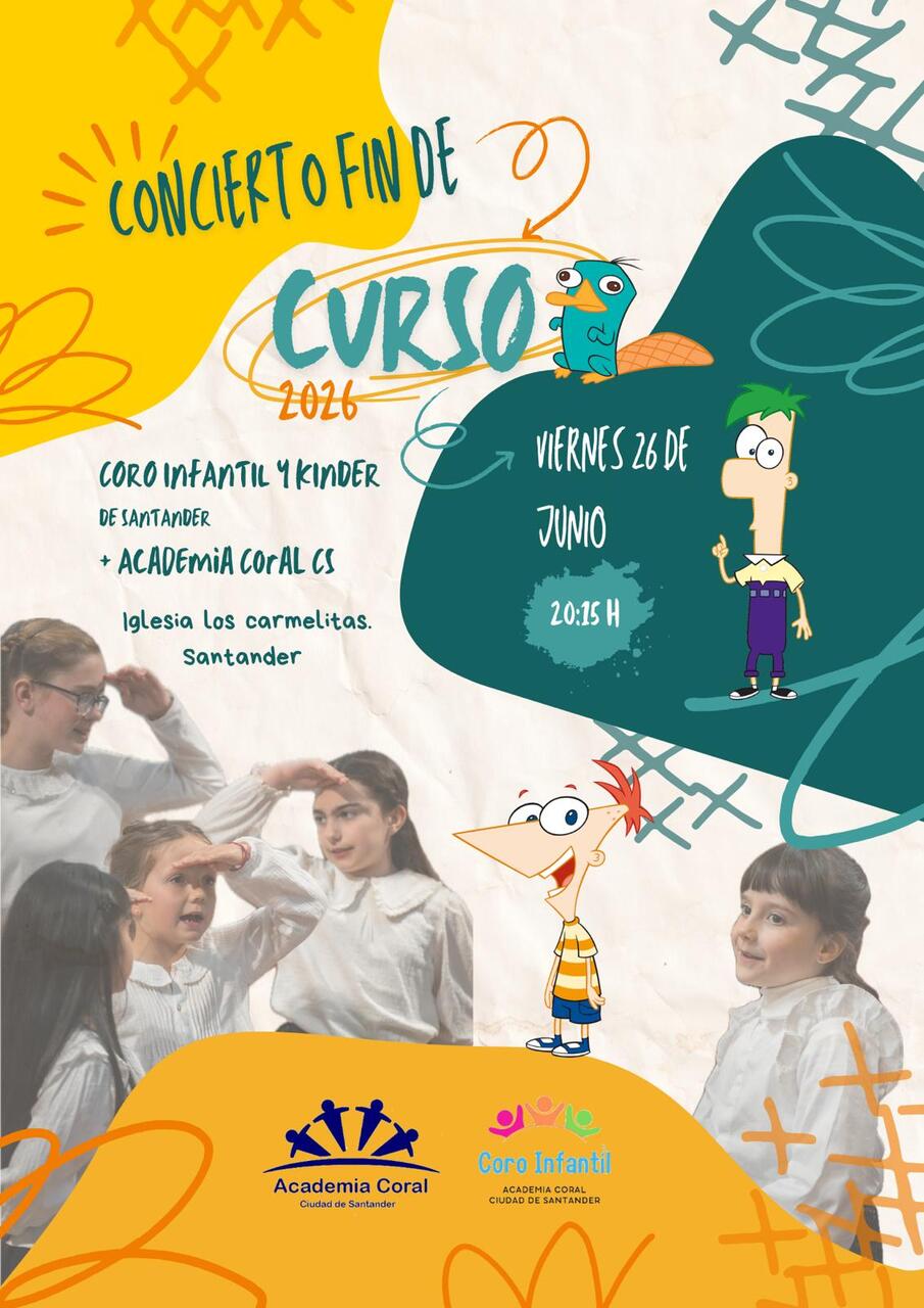 Concierto de fin de curso del Coro Infantil de Santander