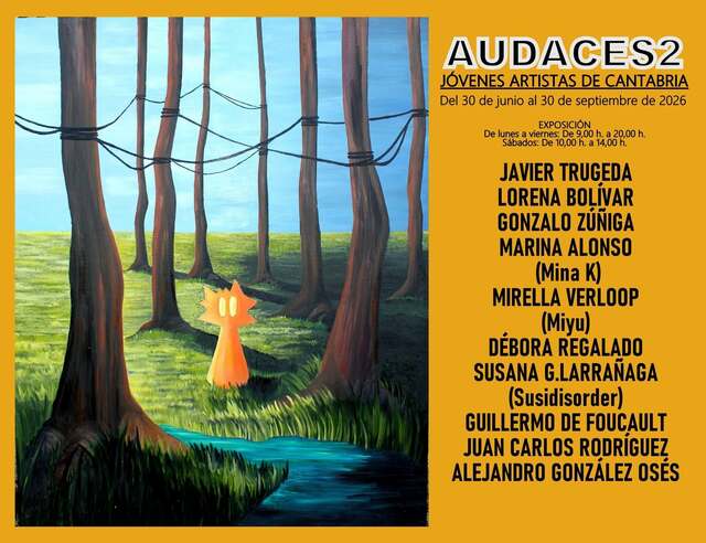 Una decena de artistas jóvenes  participan en "Audaces2"