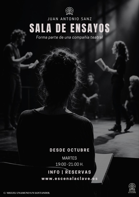 Sala de ensayos con Juan Antonio Sanz