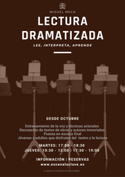 Club de Lectura Dramatizada con Miguel Meca
