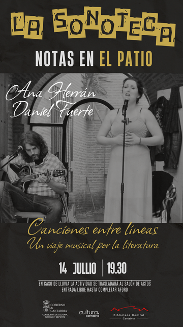 La Sonoteca: Ana Herrán y Daniel Fuerte presentan "Canciones entre líneas: un viaje musical por la literatura"