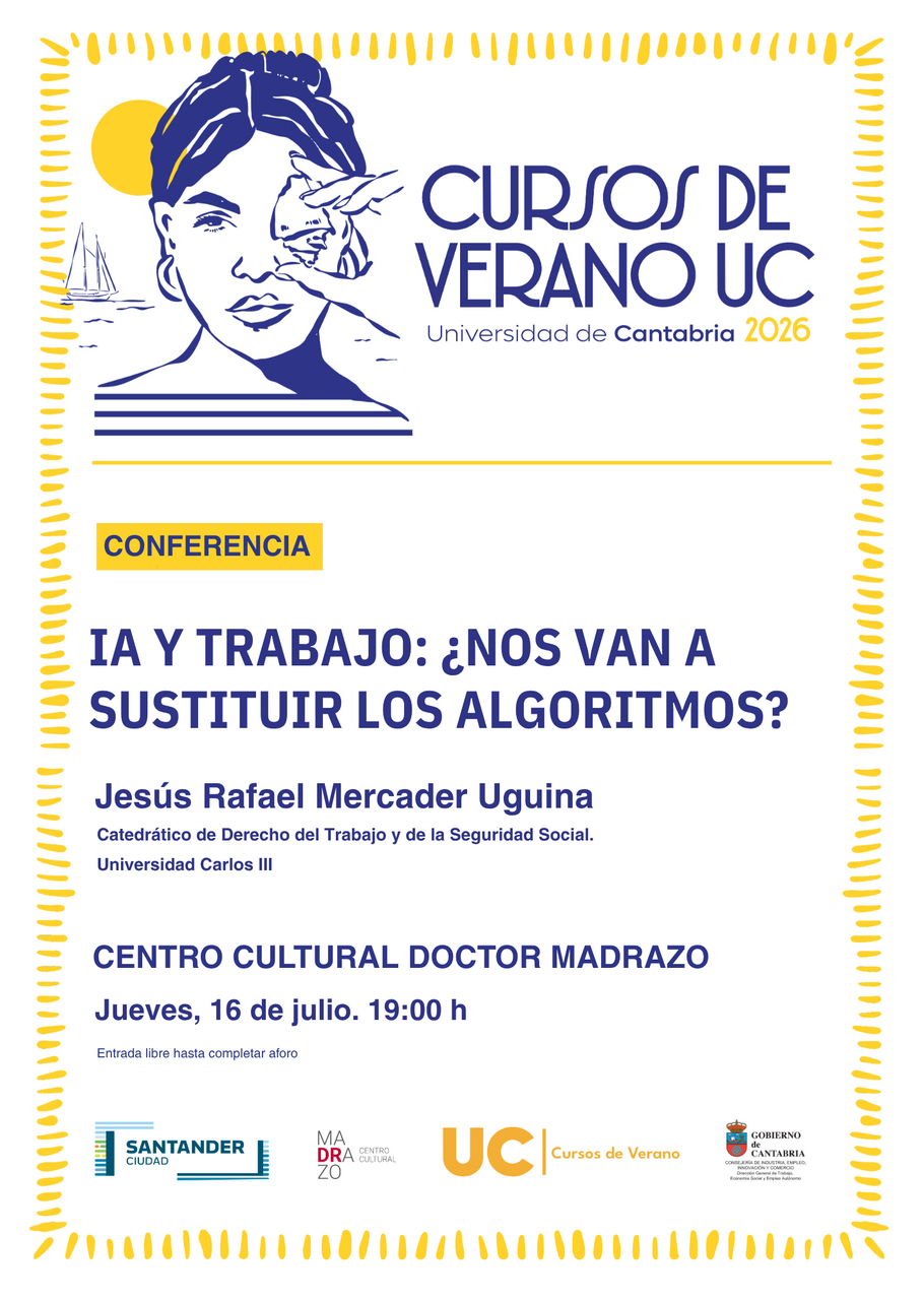 "IA y trabajo: ¿nos van a sustituir los algoritmos?", conferencia