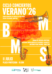 Concierto de la Banda Municipal en La Porticada