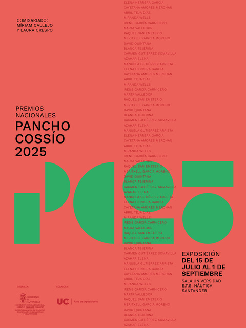 Visita comentada a la exposición de los Premios Nacionales Pancho Cossío 2025