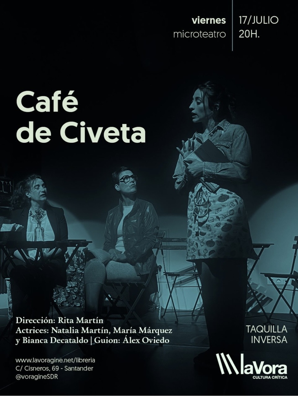 Café de civeta, microteatro