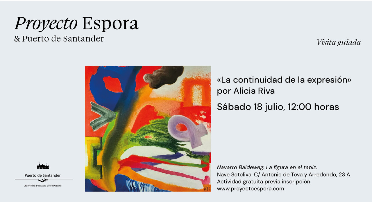 Proyecto Espora: visita guiada a la exposición "La continuidad de la expresión", por Alicia Riva