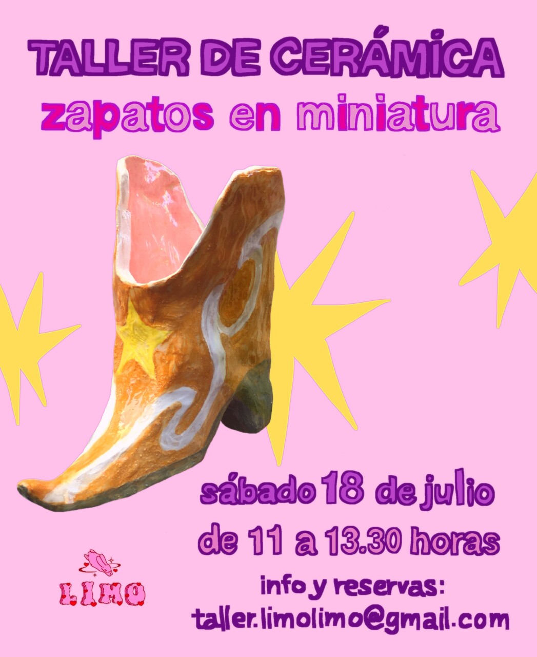 Taller zapatos en miniatura