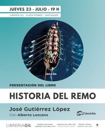 Presentación de "Historias del remo", de de José Gutiérrez López