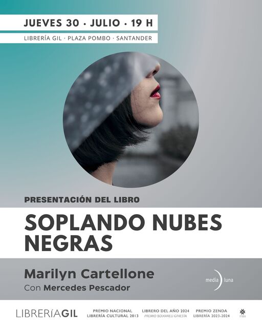 Presentación literaria: "Soplando nubes negras", de Marilyn Cartellone