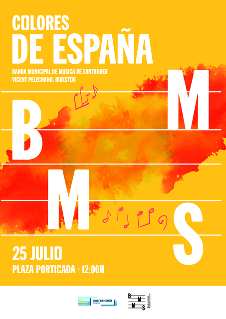 "Colores de España", concierto de la Banda Municipal