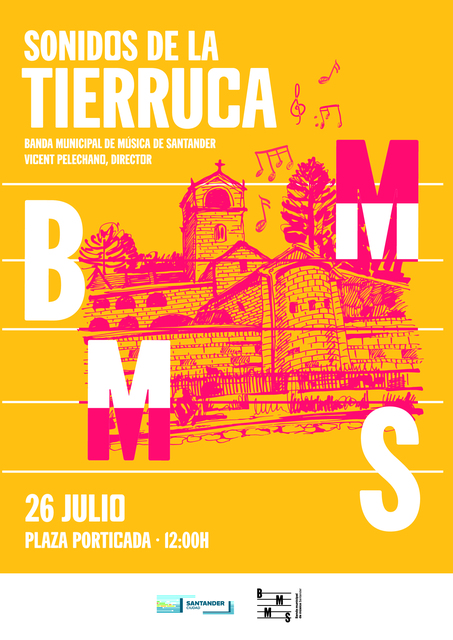 "Sonidos de la tierruca", concierto de la Banda Municipal