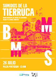 "Sonidos de la tierruca", concierto de la Banda Municipal