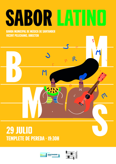 "Sabor latino", concierto de la Banda Municipal