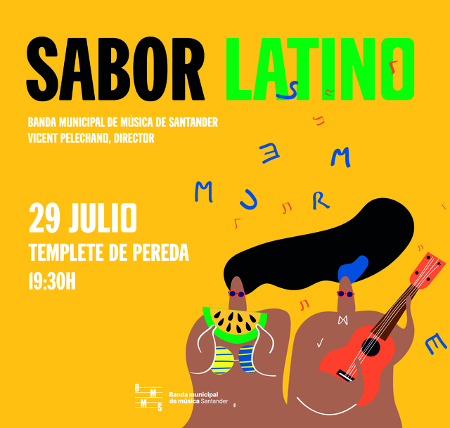 "Sabor latino", concierto de la Banda Municipal