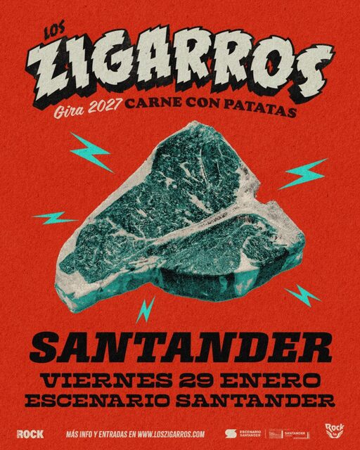 Los Zigarros. Gira "Carne con patatas"