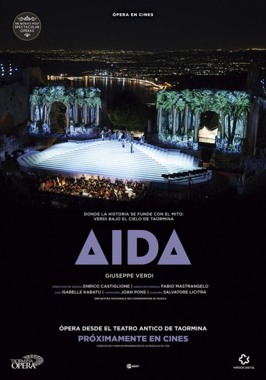 Óh!pera Summer 2026: "Aida", desde el Teatro Greco de Taormina