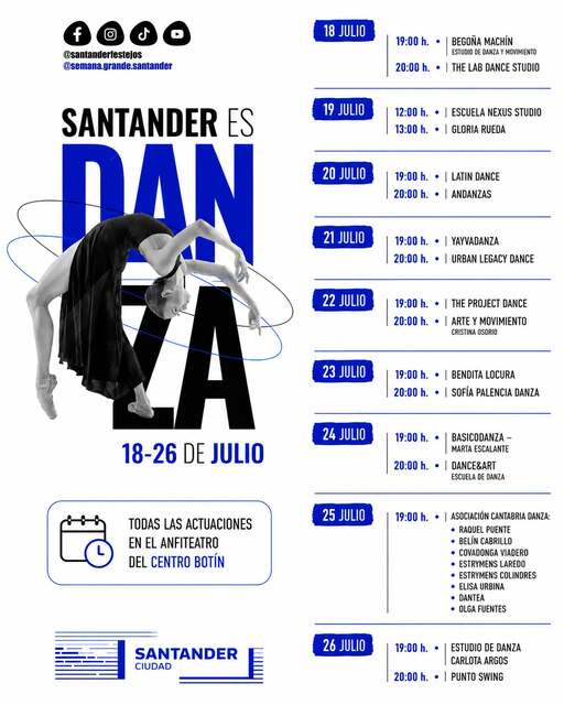 Santander es danza: Bendita Locura y Sofía Palencia Danza